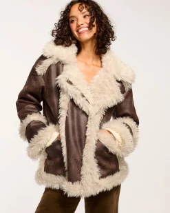 Best Hal Faux Shearling Coat Jackets