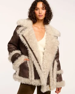 Best Hal Faux Shearling Coat Jackets
