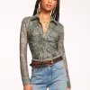 Hot Hamilton Mesh Long Sleeve Top Tops