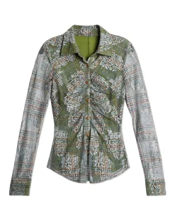 Hot Hamilton Mesh Long Sleeve Top Tops