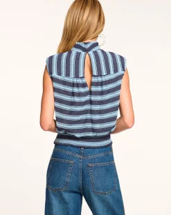 Outlet Herminia Mock Neck Top Tops