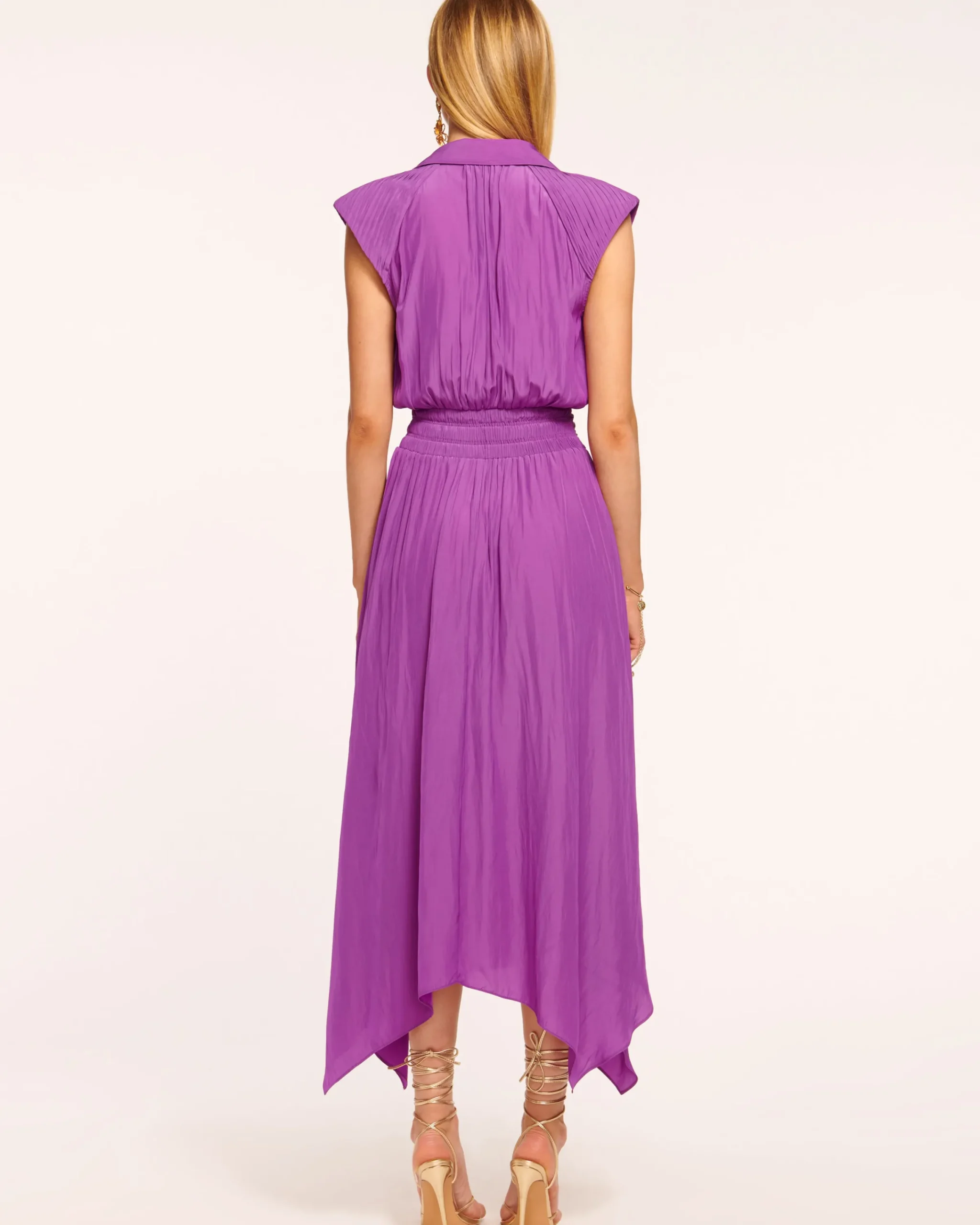 New Ivy Belted Midi Dress Dresses