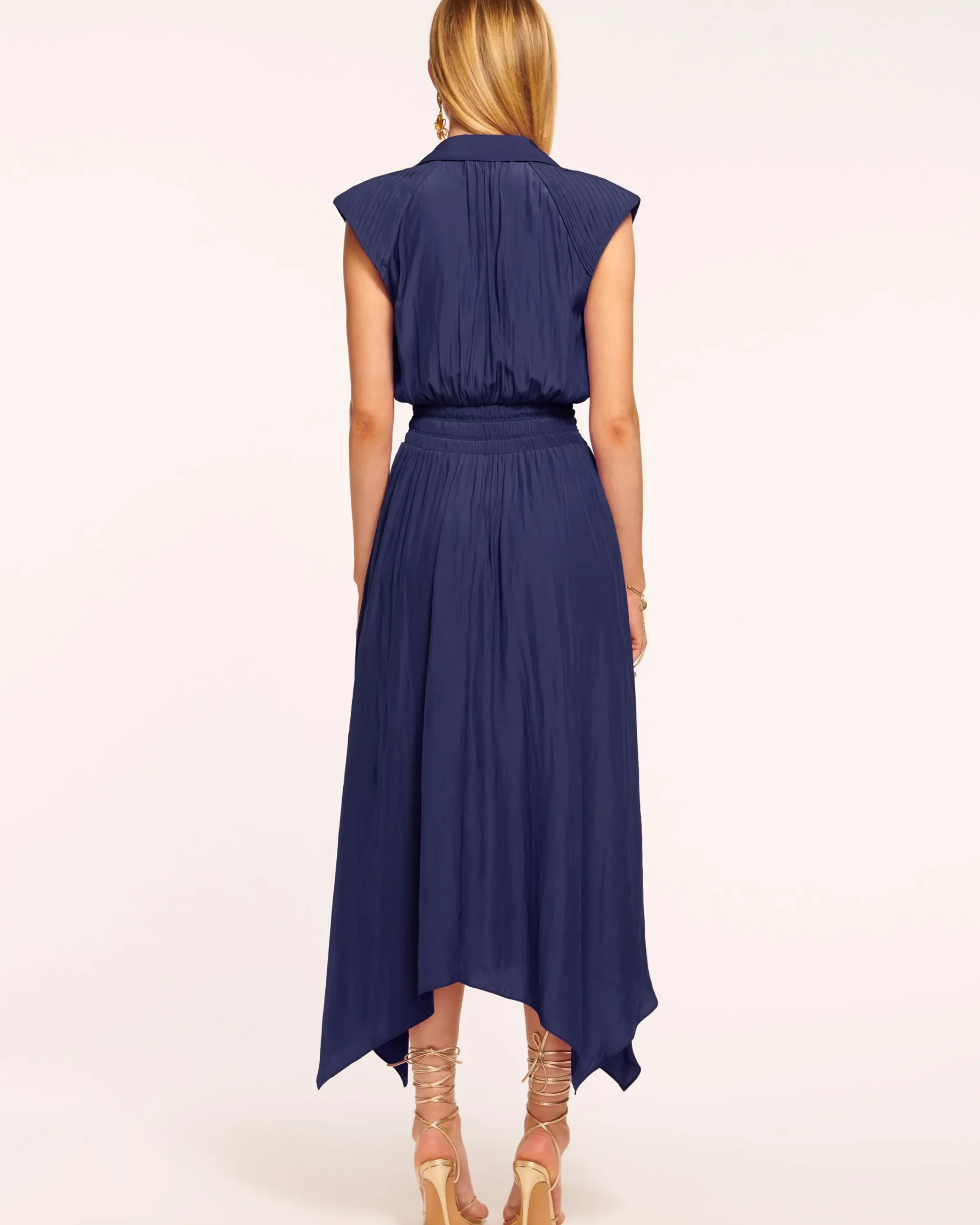 New Ivy Belted Midi Dress Dresses