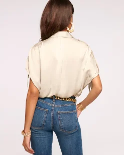 Online Jacinta Button Down Top Tops