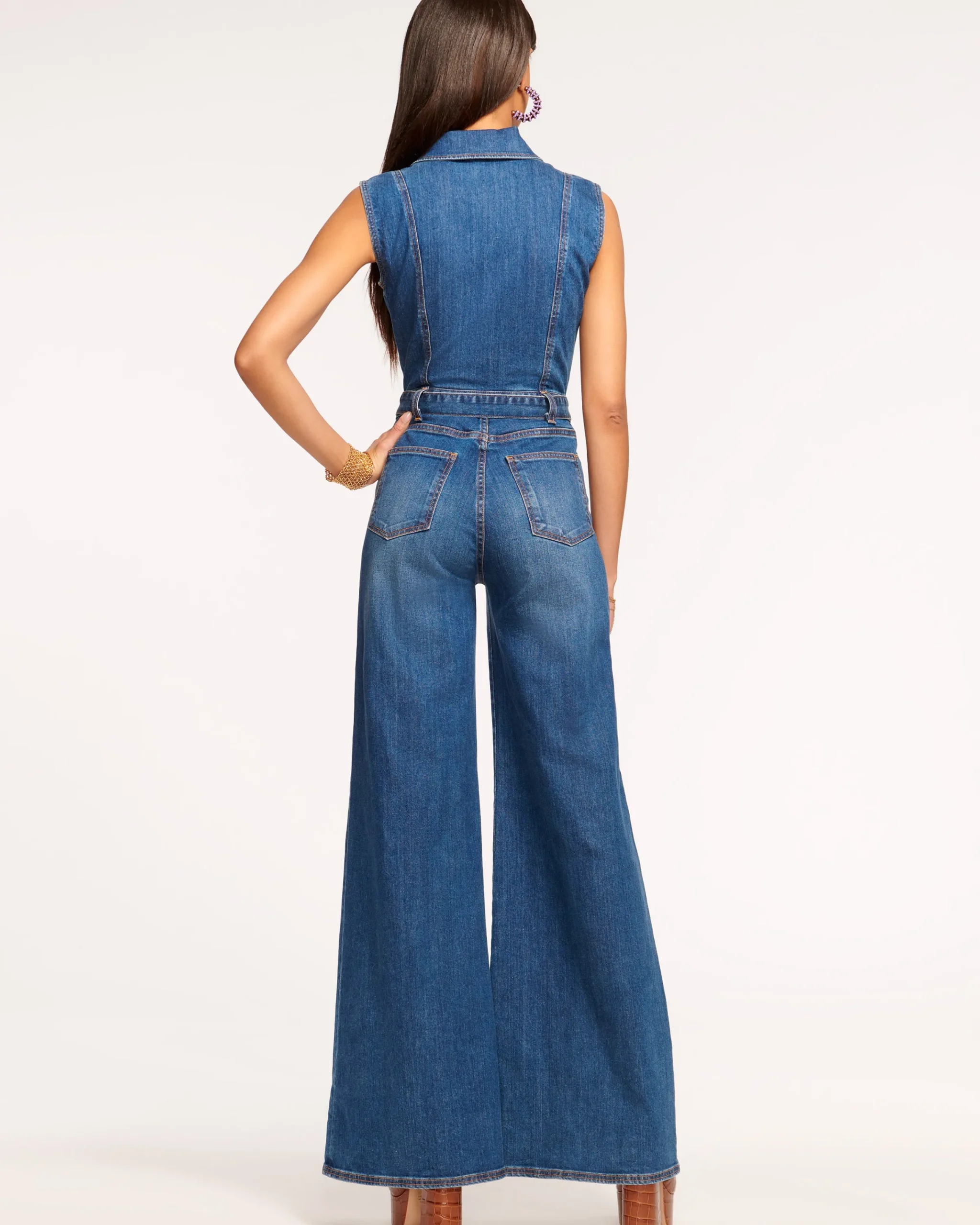 Sale Jemma Denim Jumpsuit Dresses | Denim