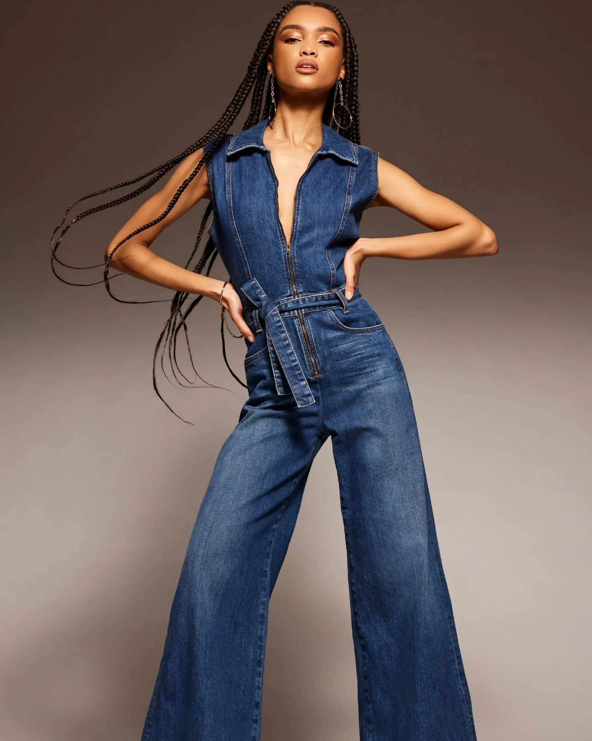 Sale Jemma Denim Jumpsuit Dresses | Denim
