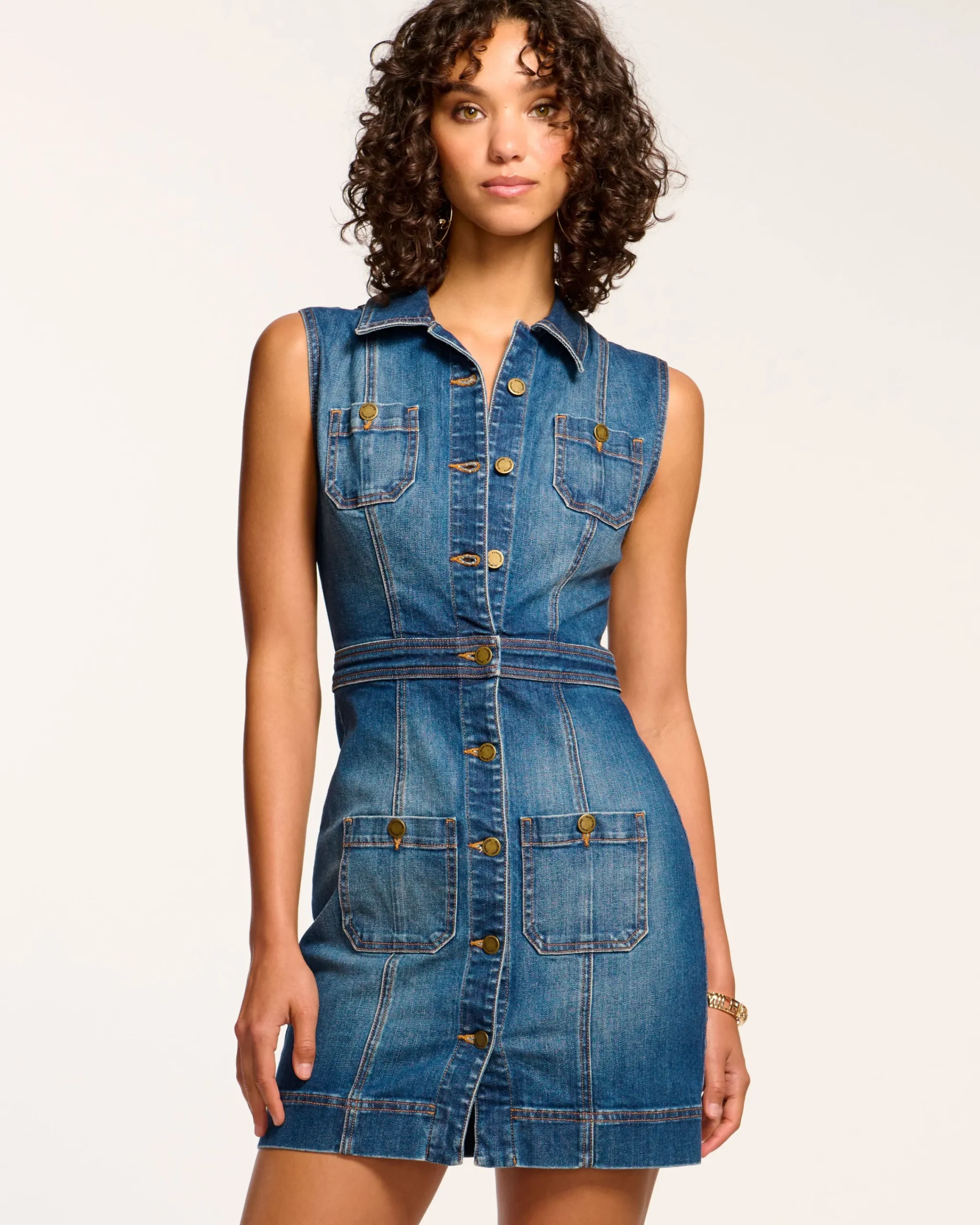 Sale Katalina Denim Mini Dress Dresses | Denim