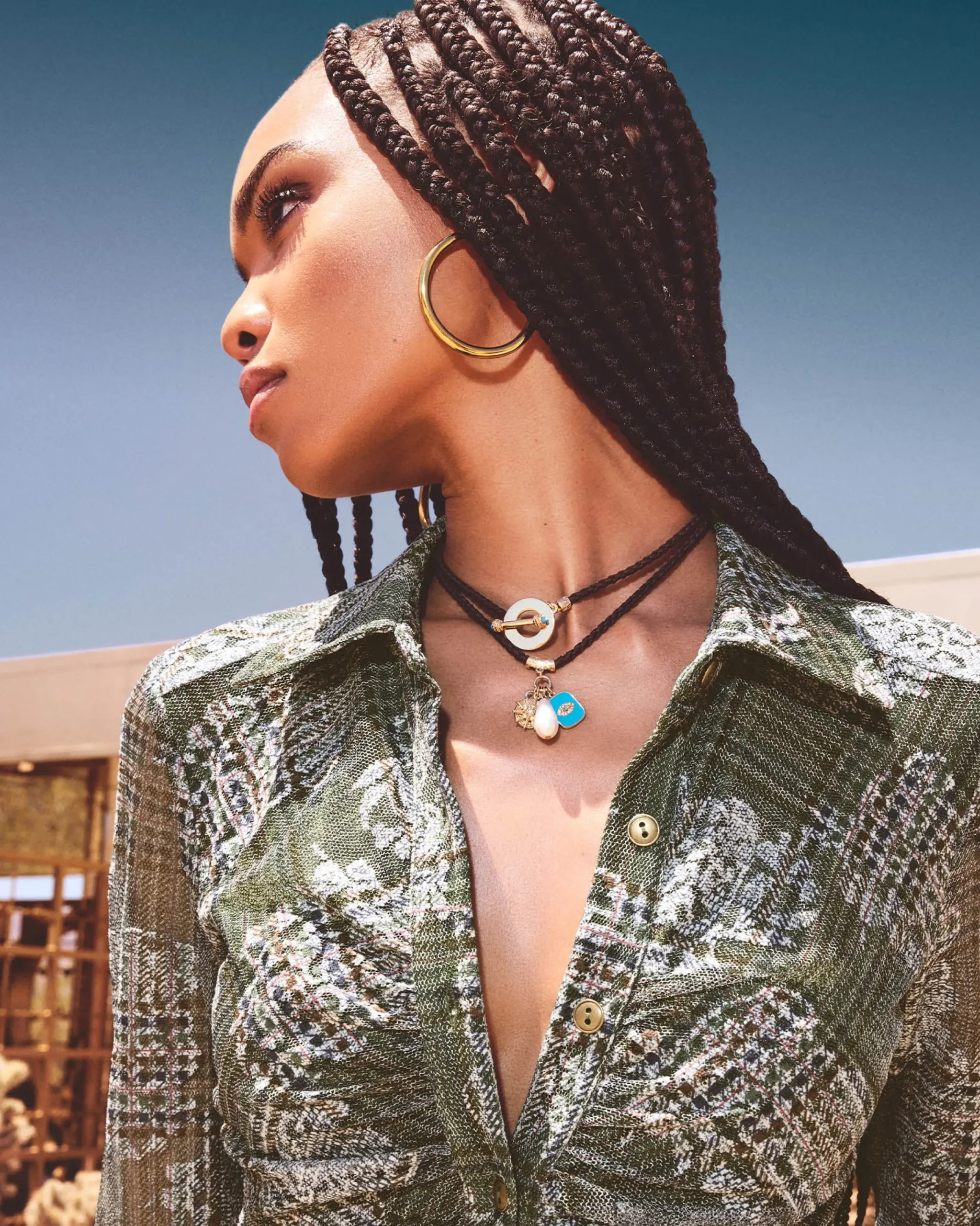 Sale Kenna Choker Charm Necklace Jewelry