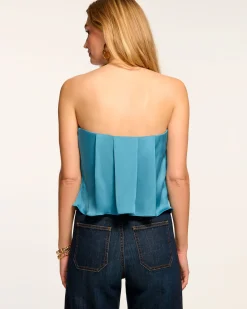 Outlet Kennedi Strapless Pleated Top Tops