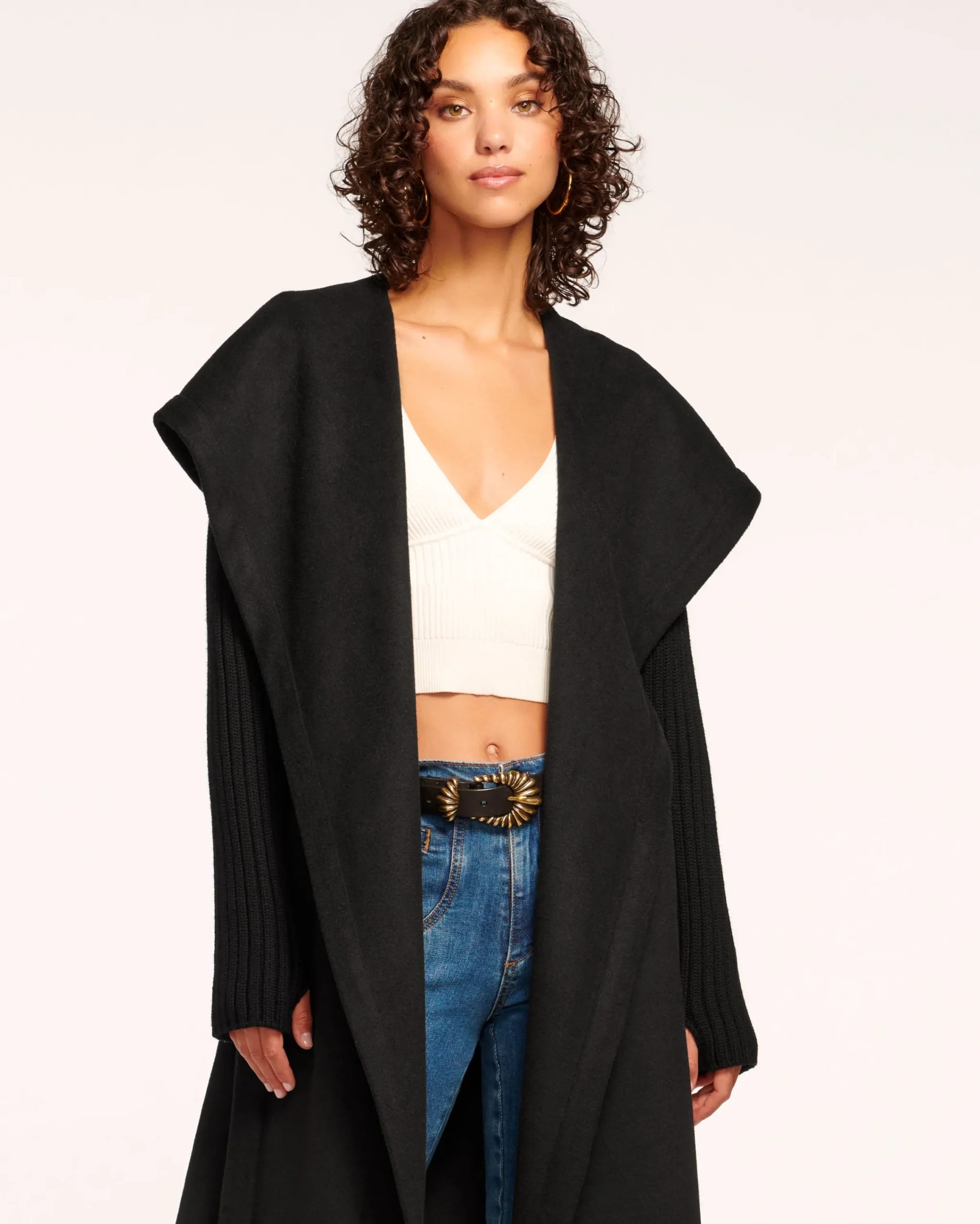 Online Kiah Wrap Oversized Coat Jackets
