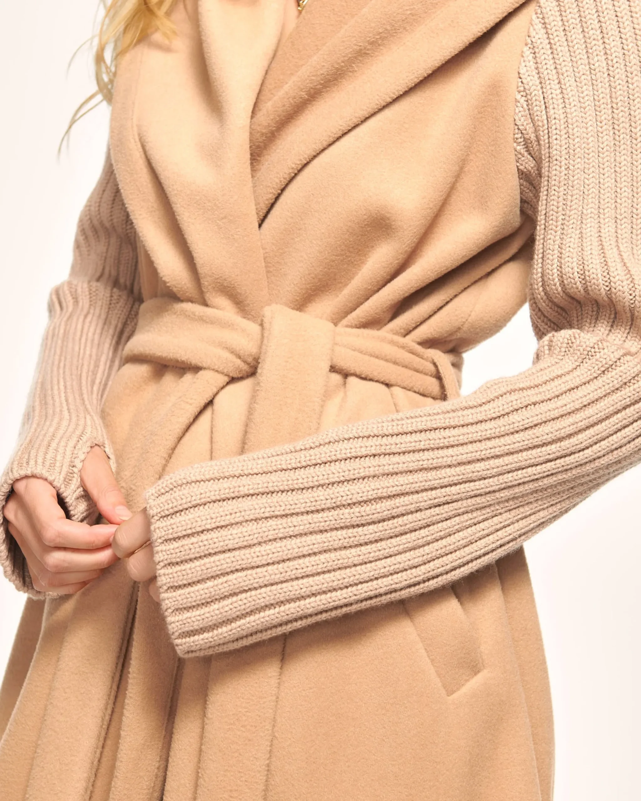 Online Kiah Wrap Oversized Coat Jackets
