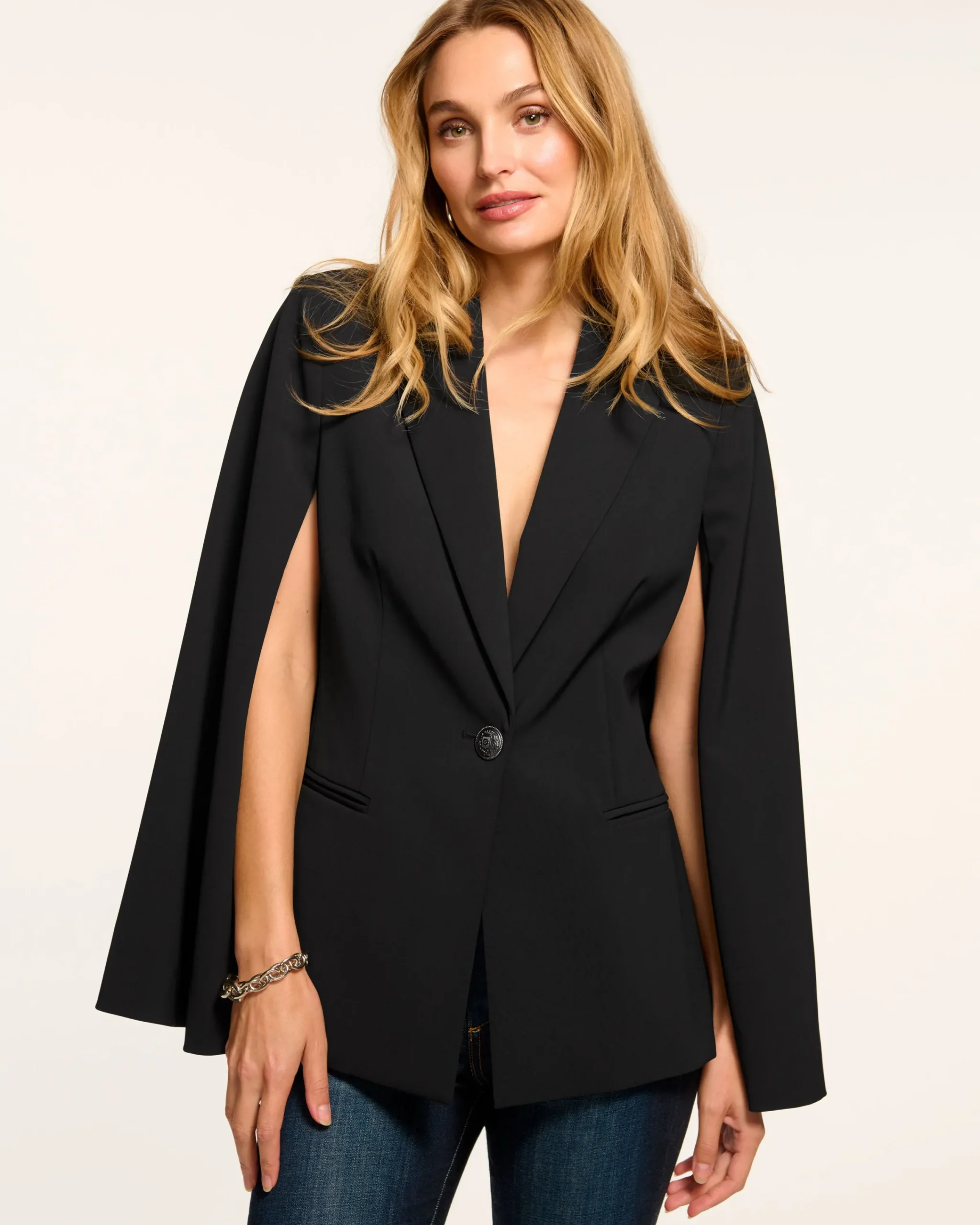 Discount Lucinda Cape Blazer Jackets