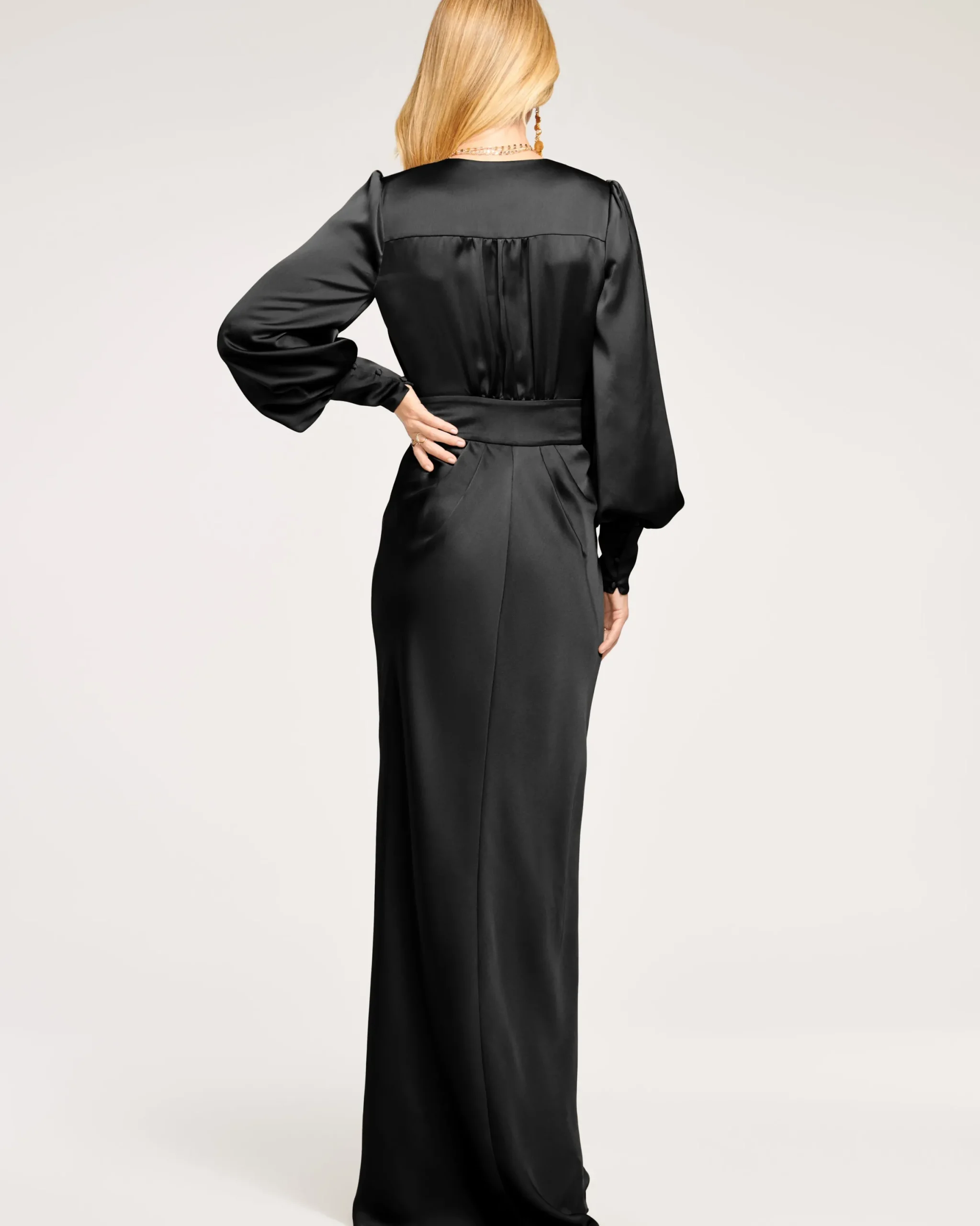 Fashion Madelane Plunging Maxi Dress Dresses
