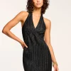 Sale Madi Sparkle Pleated Mini Dress Dresses