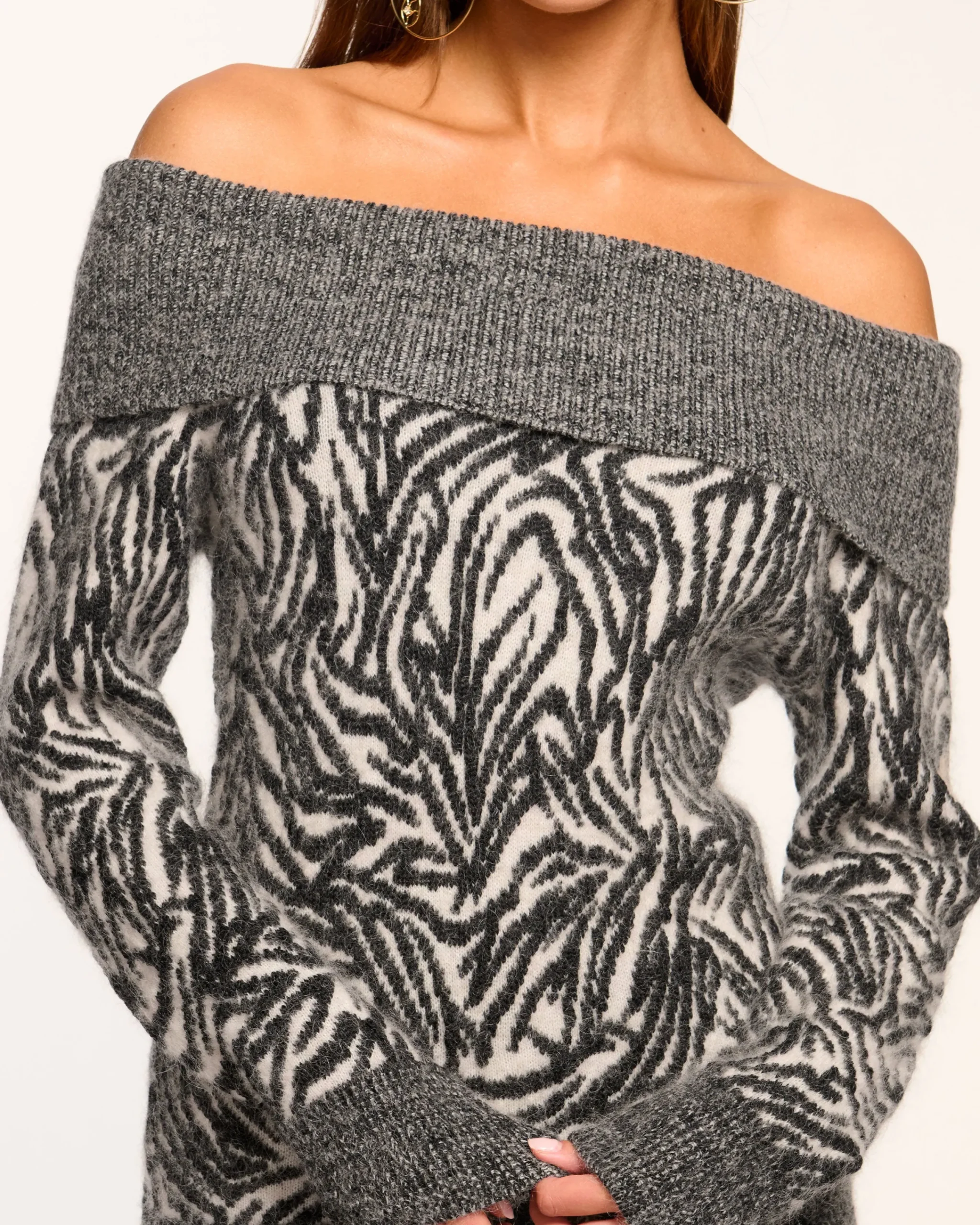 Discount Maisha Off-The-Shoulder Sweater Tops | Sweaters
