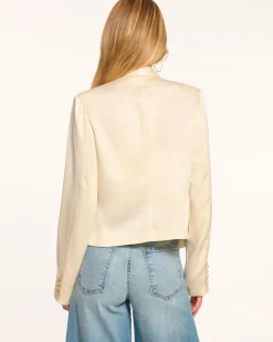 Fashion Maleah Ruffle Jacket Jackets