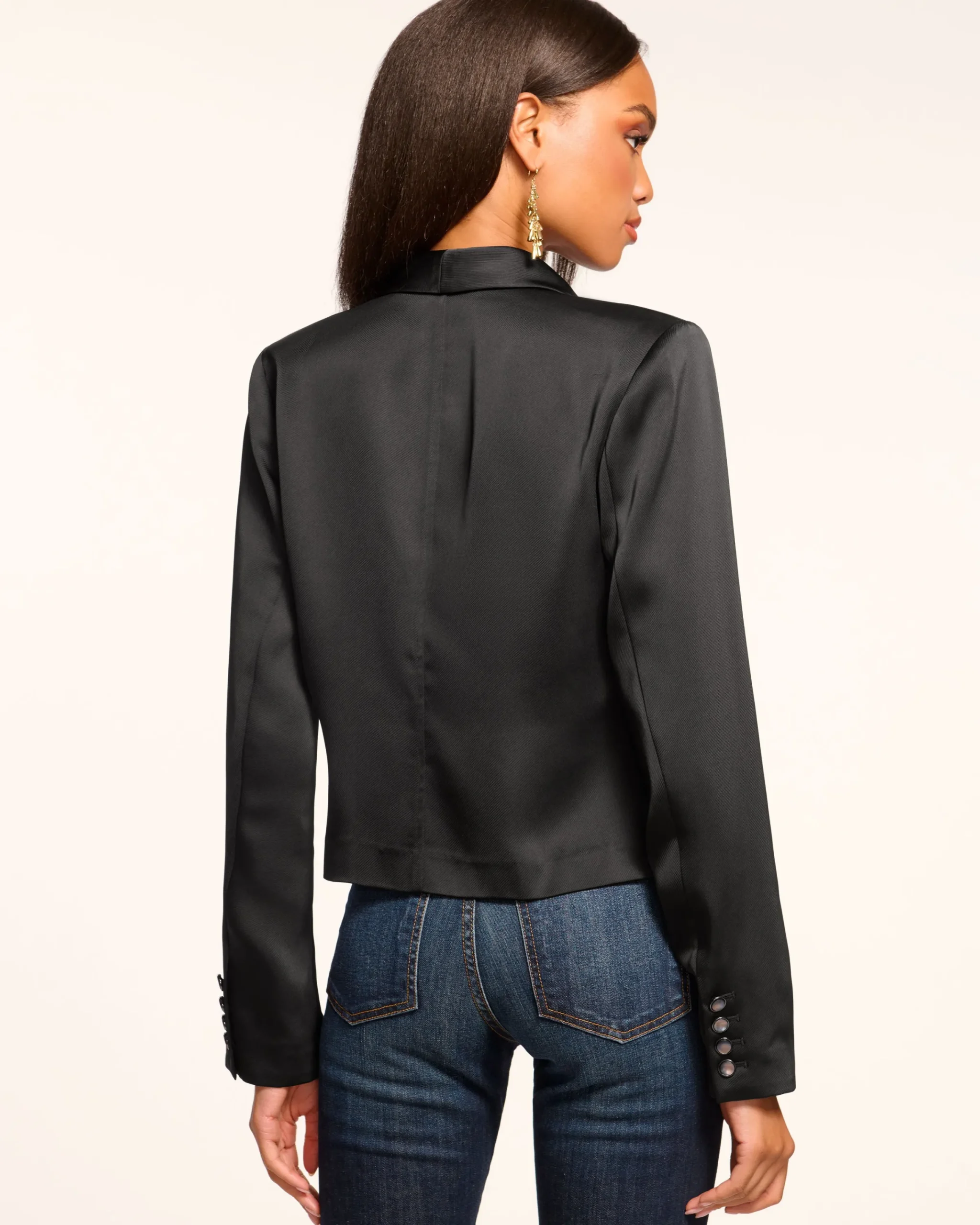 Fashion Maleah Ruffle Jacket Jackets