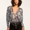 New Margot V-Neck Bodysuit Tops