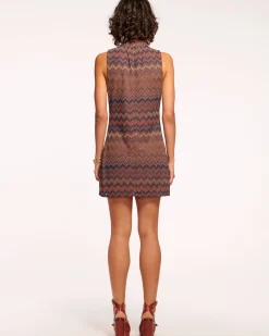 Online Marietta Mock Neck Mini Dress Dresses
