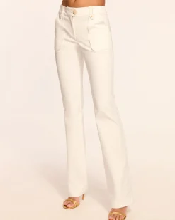 Fashion Marit Stretch Cotton Pant Bottoms