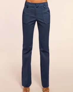 Fashion Marit Stretch Cotton Pant Bottoms
