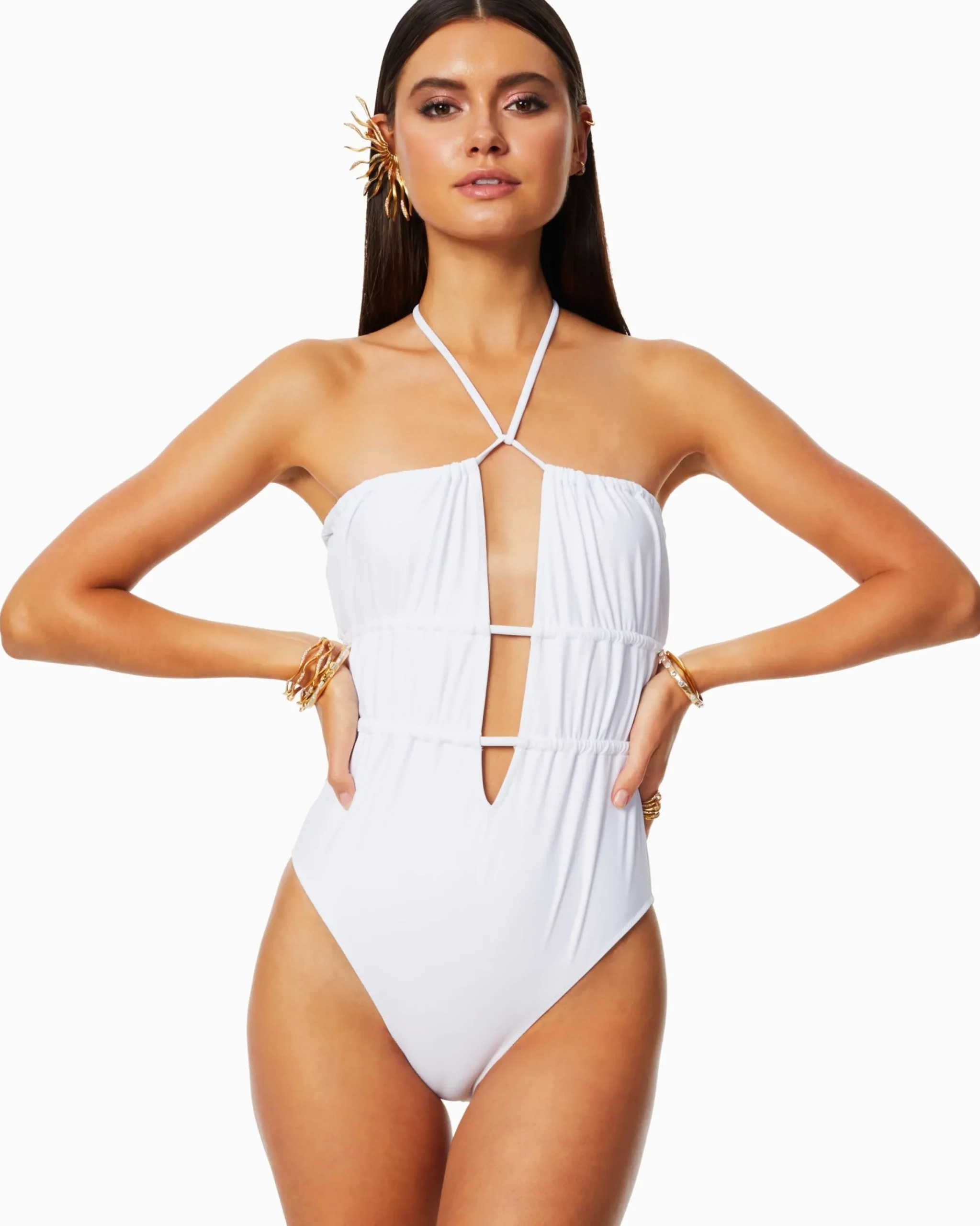 Discount Marta Strapless One Piece Swimsuit Swim & Coverups