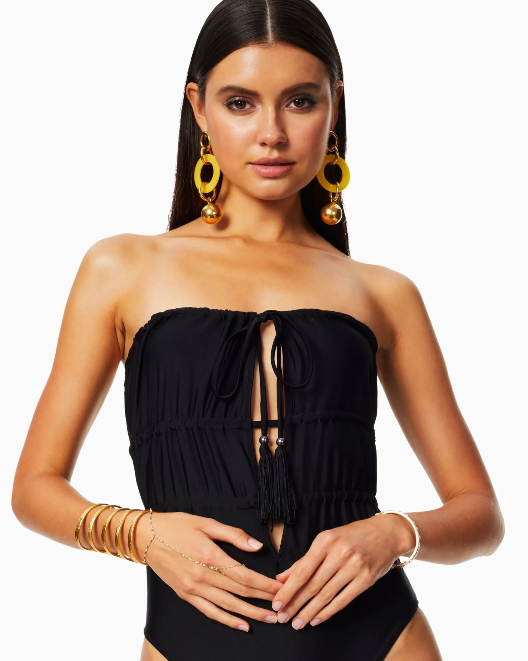 Discount Marta Strapless One Piece Swimsuit Swim & Coverups