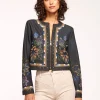 New Mav Embroidered Denim Jacket Denim | Jackets