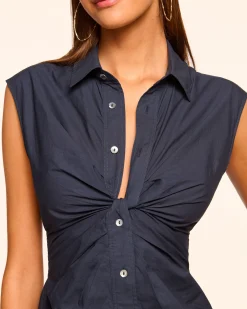Outlet Mihal Cotton Poplin Midi Dress Dresses