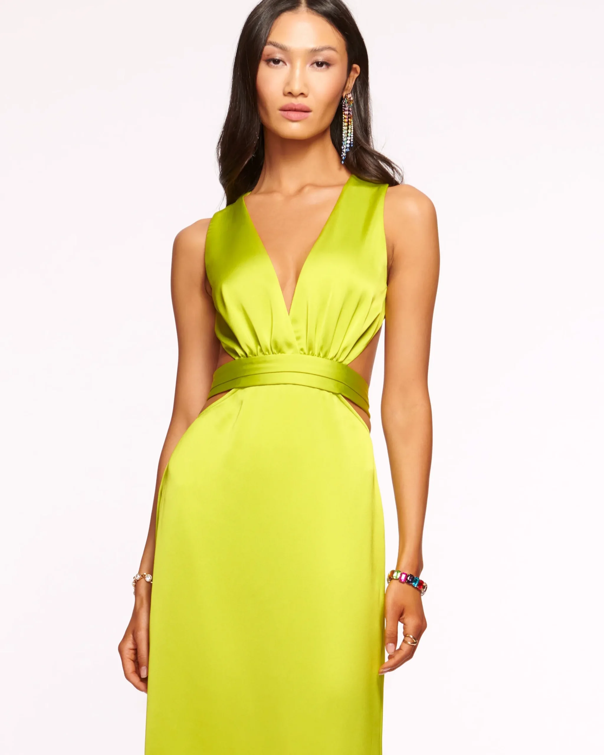 Online Milan Open Back Gown Dresses