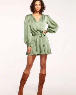 New Montana Puff Sleeve Mini Dress Dresses
