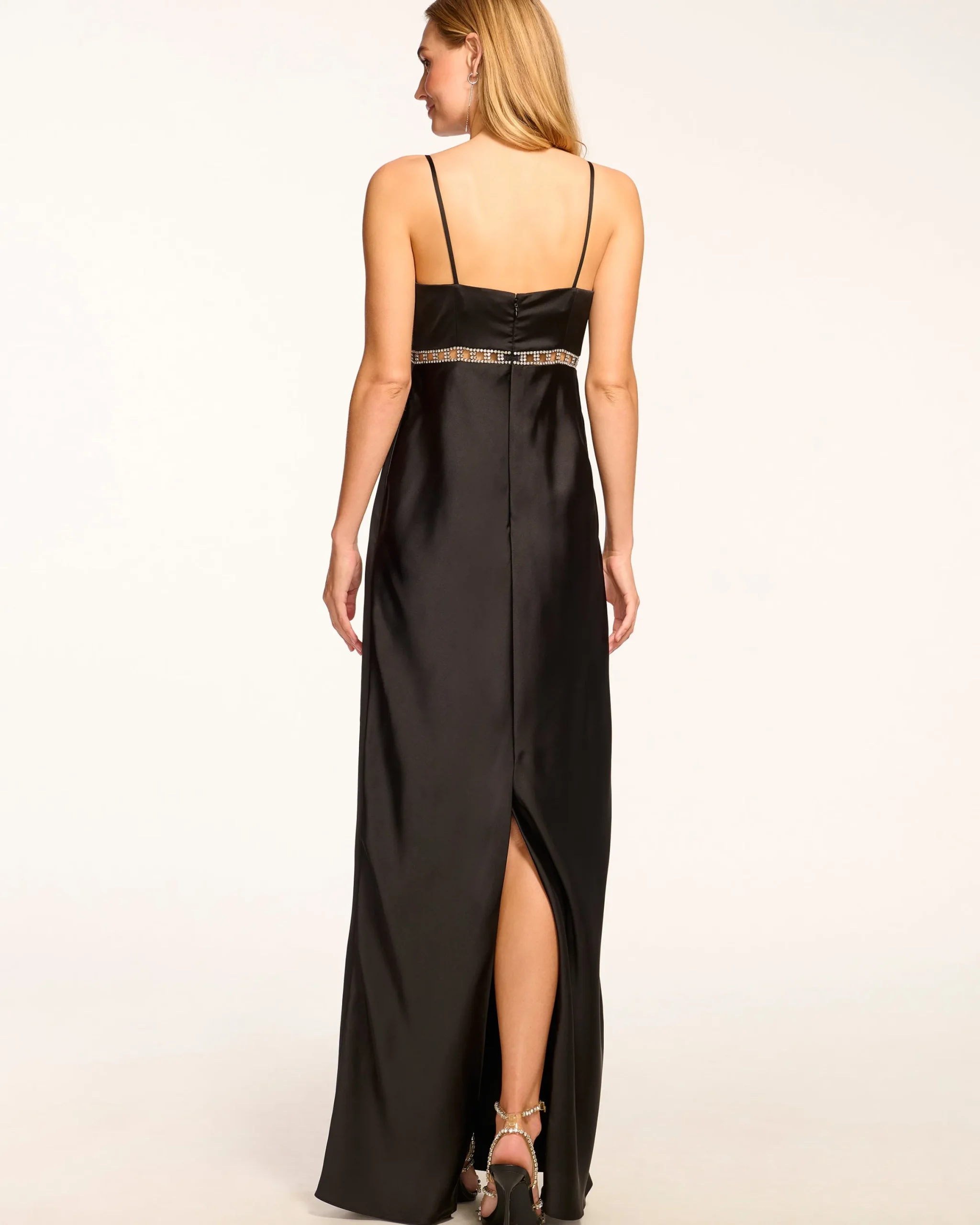 New Mosby Embellished Empire Waist Gown Dresses