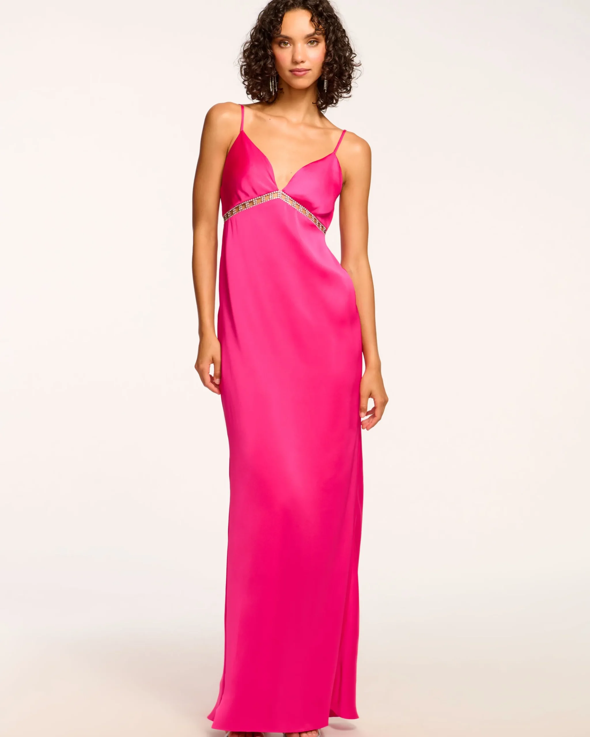 New Mosby Embellished Empire Waist Gown Dresses