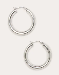 Hot Natalie 1.5 Inch Hoop Earrings Jewelry