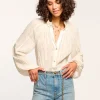 Clearance Nellie Button Down Blouse Tops