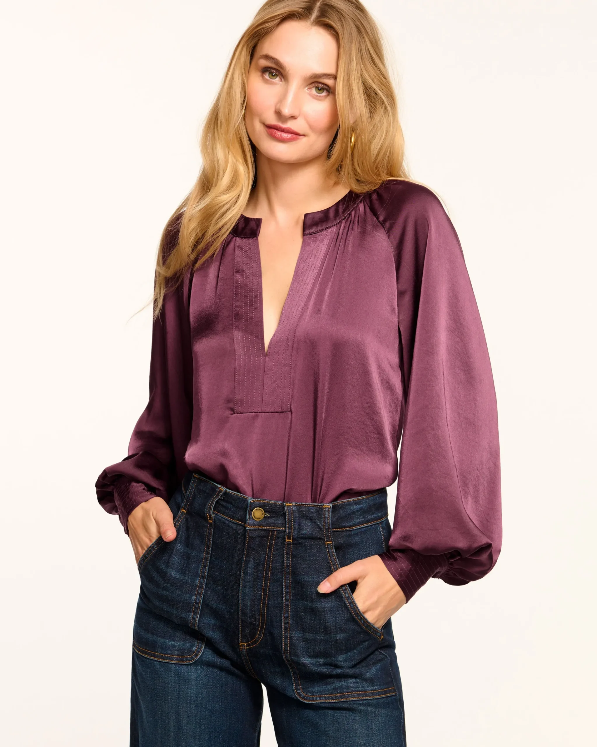 New Nevada Puff Sleeve Blouse Tops