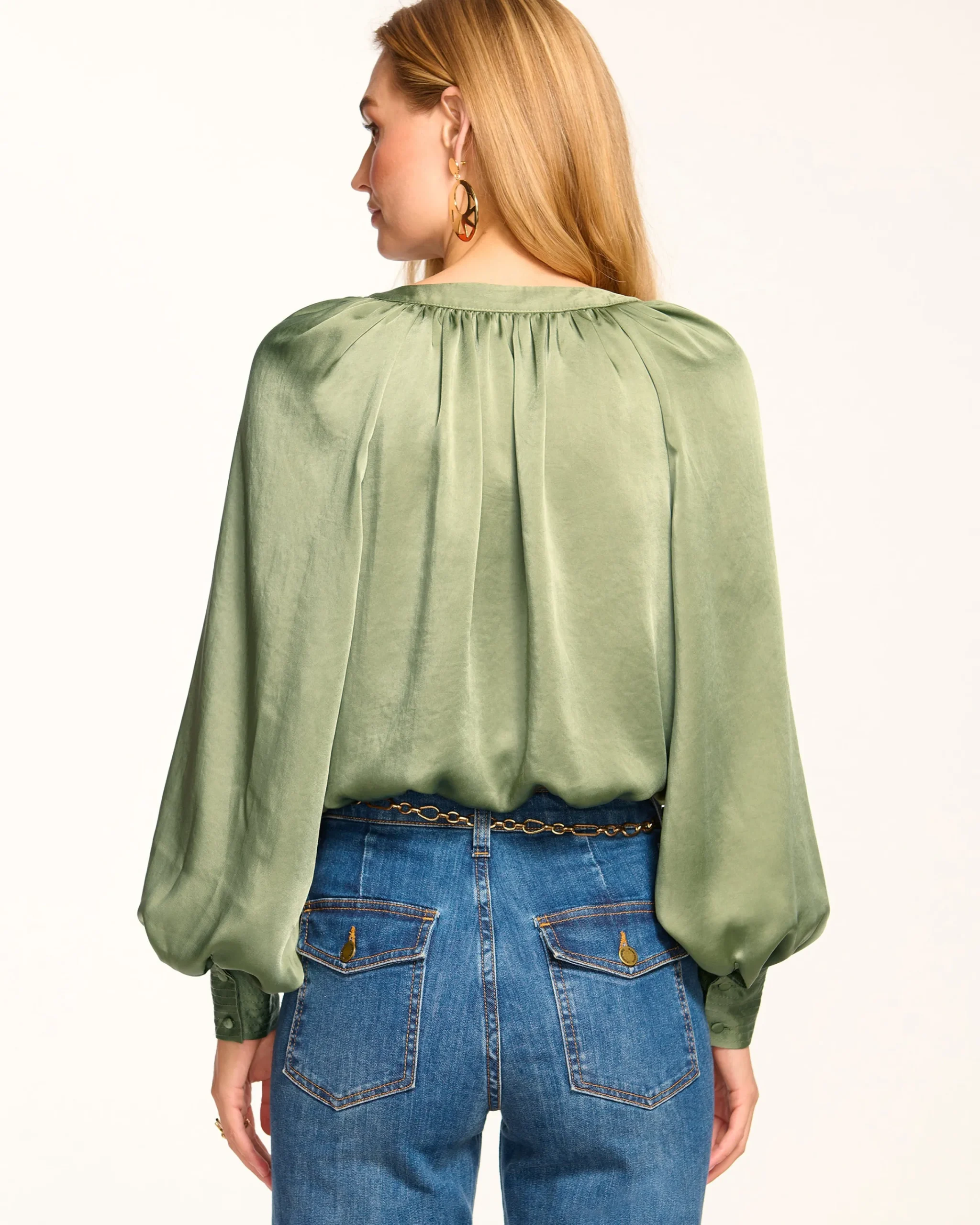 New Nevada Puff Sleeve Blouse Tops
