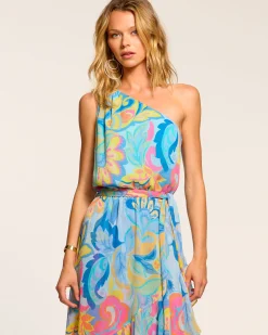 Outlet Nicola One-Shoulder Maxi Dress Dresses
