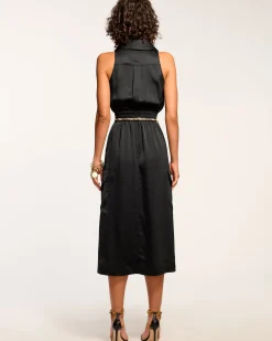 Best Nikia V-Neck Midi Dress Dresses