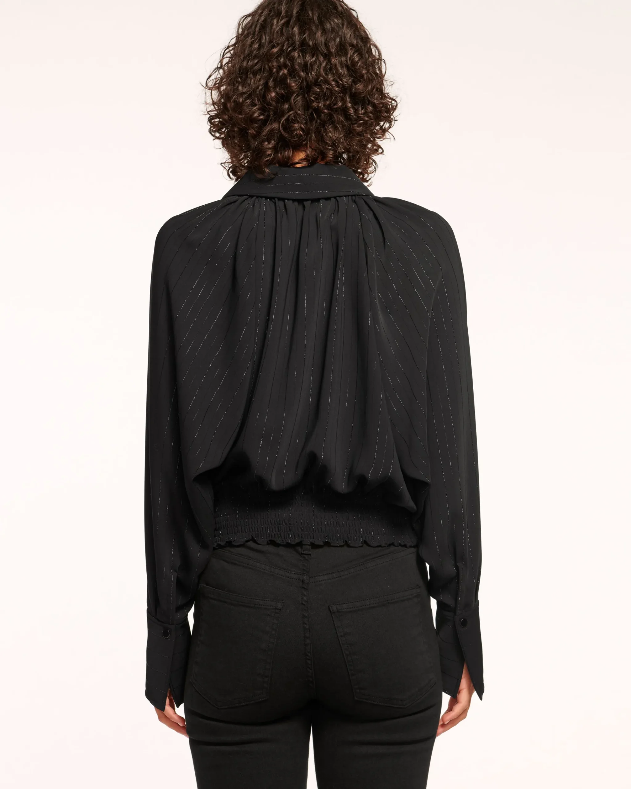 Fashion Oliver V-Neck Wrap Top Tops