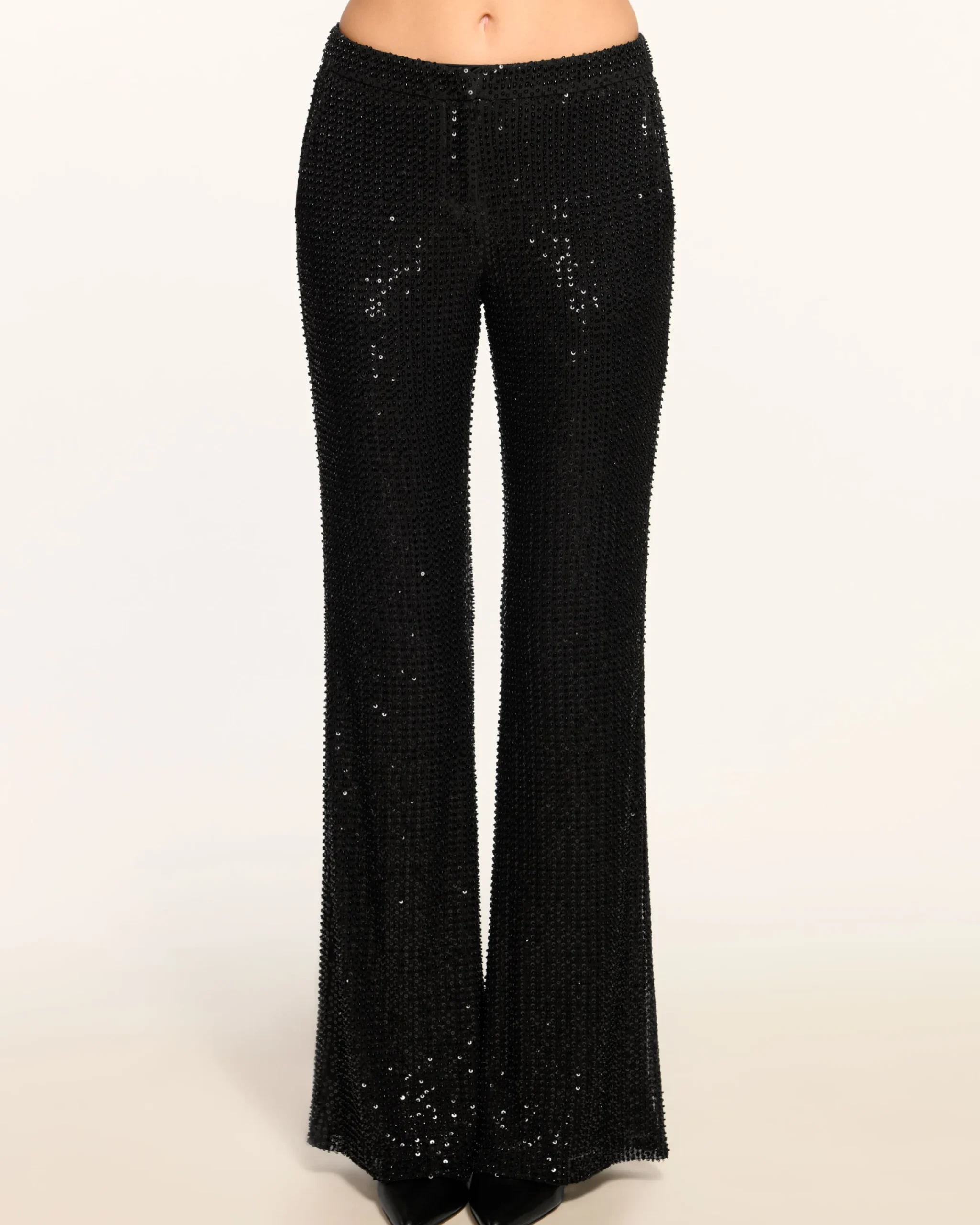Sale Olivian Beaded Flare Pant Bottoms