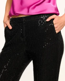 Sale Olivian Beaded Flare Pant Bottoms