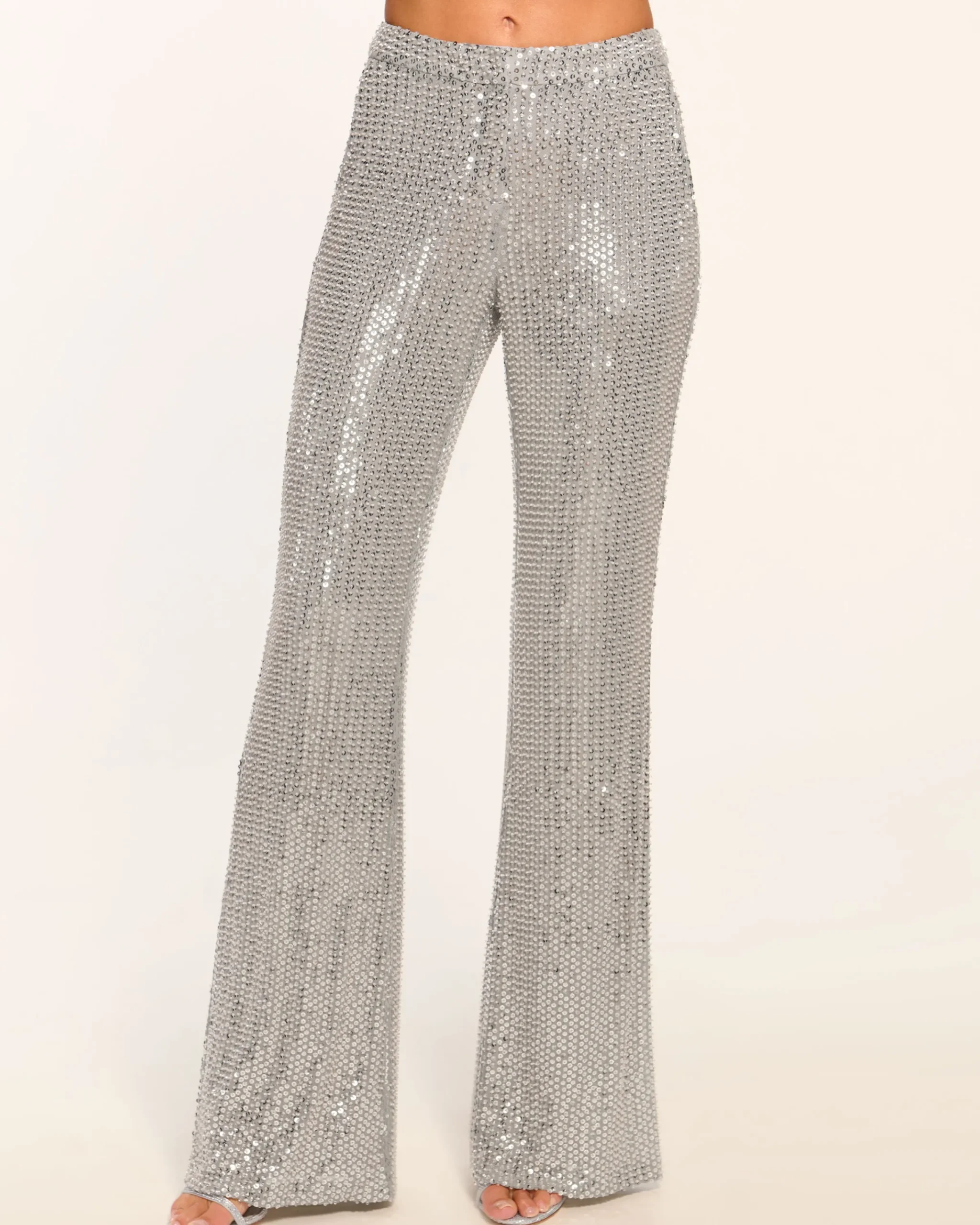 Sale Olivian Beaded Flare Pant Bottoms