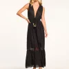 Online Paxton Chambray Maxi Coverup Dress Swim & Coverups