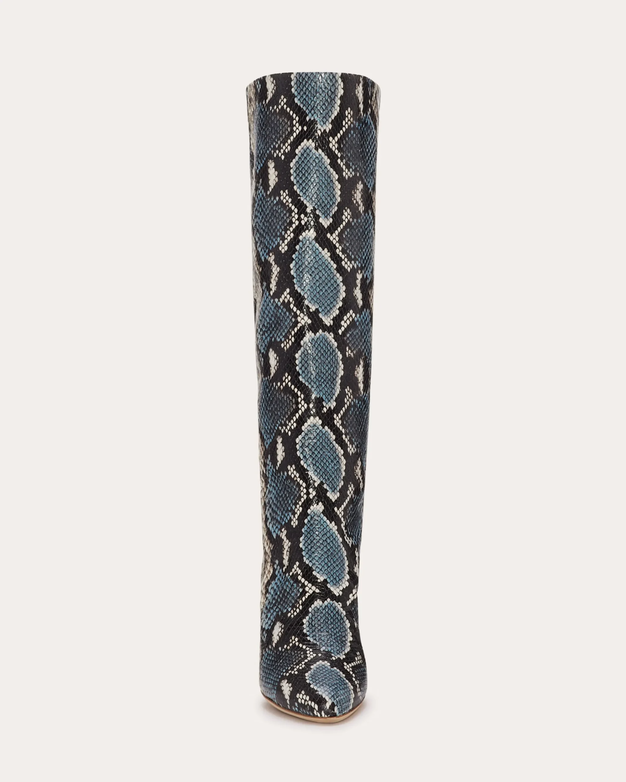 Online Queen Heeled Snake Boots Shoes