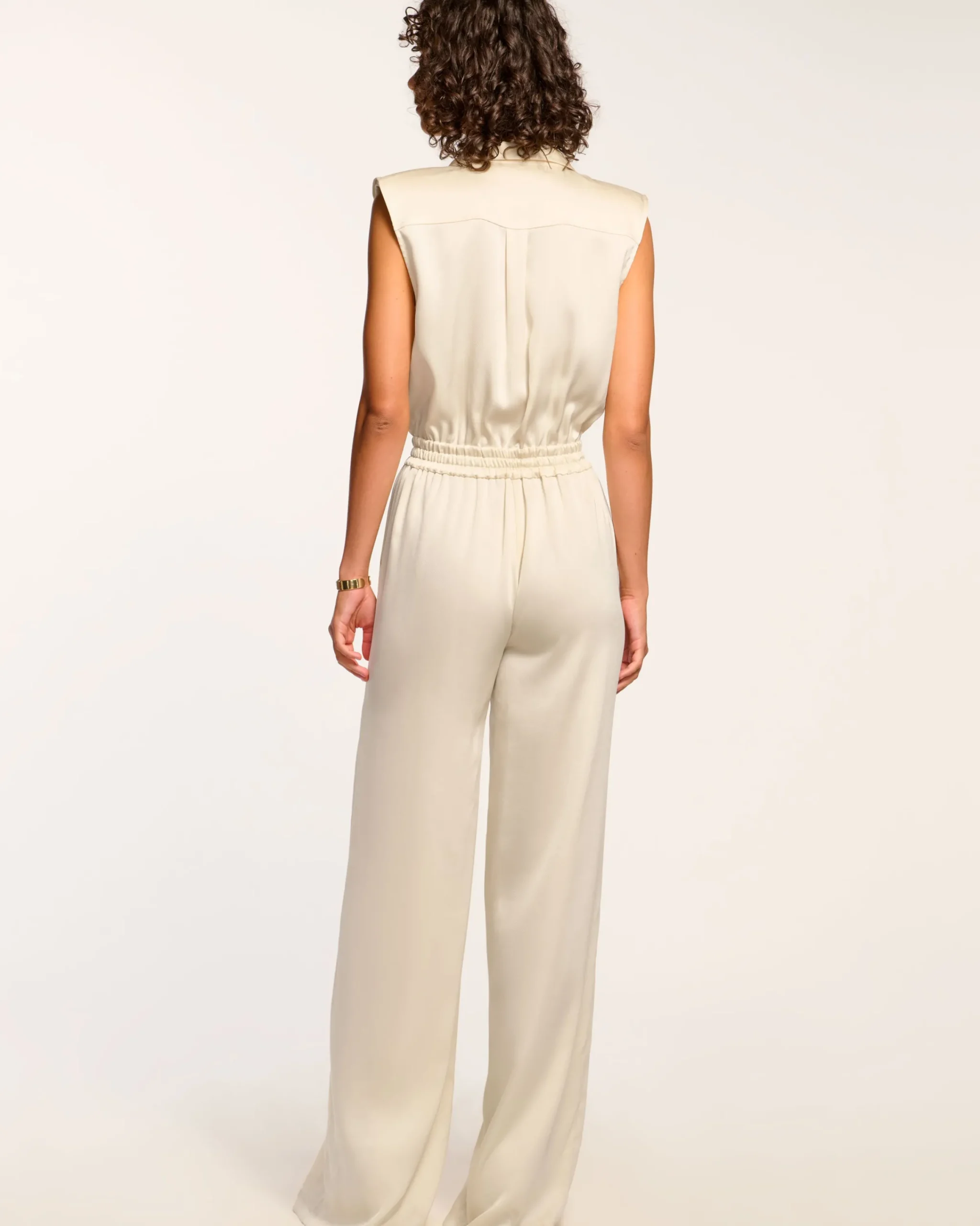 Clearance Rabiya Button Down Jumpsuit Dresses | Jumpsuits