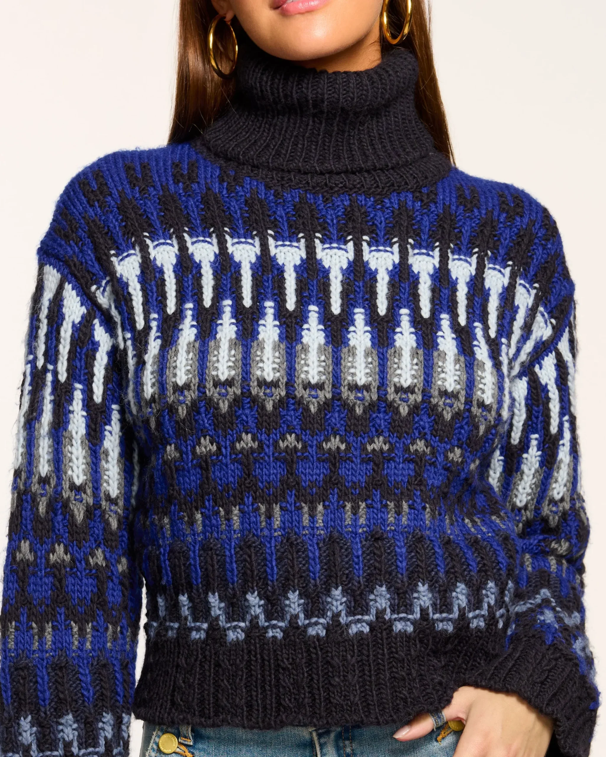 Hot Rufus Turtleneck Sweater Tops | Sweaters