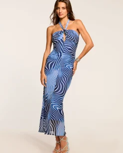 Best Sandie Halter Midi Dress Dresses