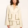 Discount Shoshana Studded Ponte Jacket Jackets