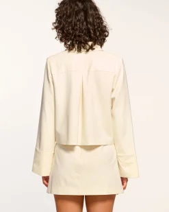 Discount Shoshana Studded Ponte Jacket Jackets